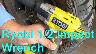 Ryobi 12 Impact Wrench older Brushed P261 [upl. by Meriel]