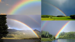 ASMR Driving with AMAZING RAINBOW [upl. by Sset724]