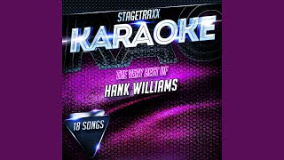 A Mansion On the Hill Karaoke Version Originally Performed By Hank Williams [upl. by Haynor782]