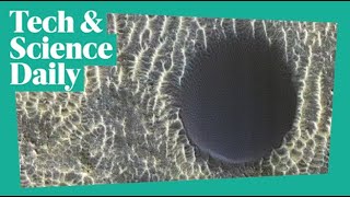 Mars circle sand dunes mystery Tech amp Science Daily podcast [upl. by Dnamra]