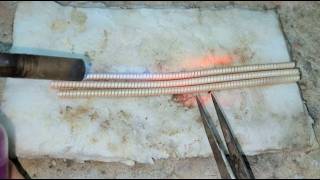 Silver chain making 2024  Hew to make a chain  Handmade jewellery [upl. by Ataeb]