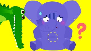 Elephant’s Belly Button  Fun Baby Animal Song  Nursery Rhymes amp Kids Songs [upl. by Schenck751]