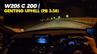 W205 C 200 PB 338  云顶 Genting Uphill  November 11 2024 POV [upl. by Orazio]