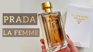 Prada La Femme  Frangipani  YlangYlang  Tuberose  floral fragrance [upl. by Libb]