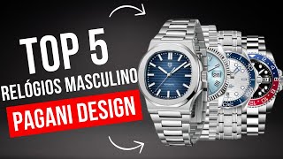 Os Top 5 Melhores relógios masculino da Pagani Design [upl. by Toni]