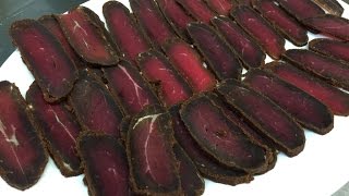 How To Make PastirmaBasturma Cured Beef [upl. by Etti]