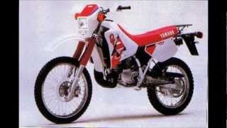 YAMAHA DTR 125 ALL THE YEARS [upl. by Navillus]