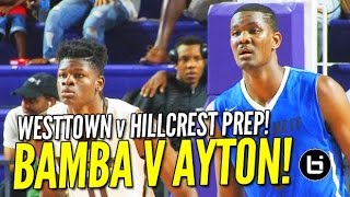 No 1 DeAndre Ayton v No 3 Mo Bamba Hillcrest Prep amp Westtown Game Highlights [upl. by Ridan]