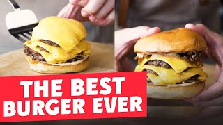 How to Make A Sloppy Joe Burger With A Smash Burger [upl. by Eifos]