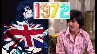 Every UK Top 10 songs of 1972 [upl. by Susej425]