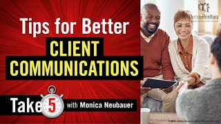 Client Communication Tips that Build Solid Relationships [upl. by Dis]