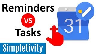 How to Use Tasks and Reminders in Google Calendar [upl. by Elodia]