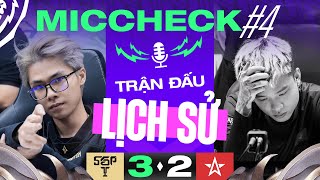 TRẬN ĐẤU LỊCH SỬ 51 PHÚT 17 GIÂY  MIC CHECK 4 SGP  1S  ĐTDV MÙA XUÂN 2024 [upl. by Benetta815]