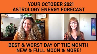 October 2021 Astrology Forecast  Best and Worst Day amp Much More [upl. by Reich]