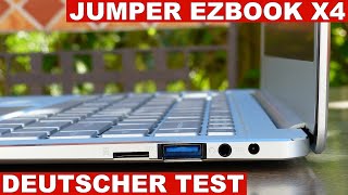 Jumper EZBook X4 Testbericht DE [upl. by Silecara460]