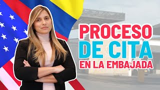 Proceso de Entrevista  Embajada de EEUU en Colombia [upl. by Broucek220]