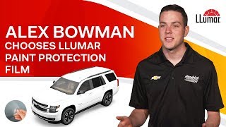 Alex Bowman Chooses LLumar Paint Protection Film [upl. by Treborsemaj900]