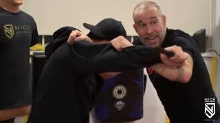 THE REALITY OF DYNAMIC KNIFE DEFENSE knifedefense kravmaga selfdefense nickdrossos [upl. by Georgeta325]