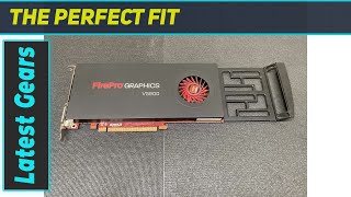 reviewAMD FirePro V5900 2GB DDR5 DVI2DisplayPort PCIExpress Video Card Overview [upl. by Ydnys]