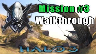 Halo 3 Legendary Walkthrough ► Mission 3 Tsavo Highway [upl. by Llenad273]