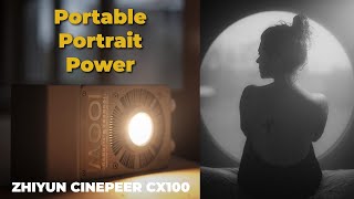 Portraits with the ZHIYUN Cinepeer CX100 light [upl. by Carlyle]