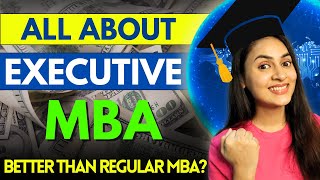 All about Executive MBA  How Executive MBA is Better than Regular MBA  Azfar Khan [upl. by Oiramed908]