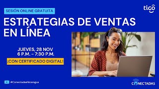 Estrategias de ventas en Línea [upl. by Honoria]