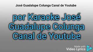 La Mafia Medley karaoke Los Palominos [upl. by Columbus]