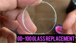 GSHOCK GD100 GLASS REPLACEMENT  Shopee Product Review [upl. by Paxton]