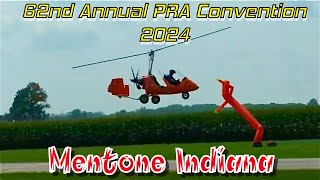 GyroCopters at the 62nd Annual PRA Convention  Mentone Indiana part 3 [upl. by Oleusnoc93]