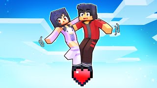 Aphmau and Aaron On ONE HEART In Minecraft [upl. by Lias162]