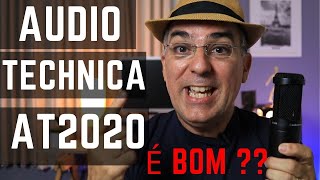 Microfone Audio Technica AT2020 é Bom Confira Tudo neste Review [upl. by Suqram]