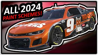 All 2024 NASCAR Paint Schemes January [upl. by Neva628]