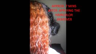 LOREAL HAIR COLOR REMOVER REVIEWwmv [upl. by Dlnaod]