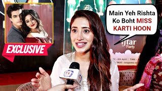 Shivangi Joshi Interview At Yeh Rishta Kya Kehlata Hai Iftar Party 2024 On Anupama Sets EXCLUSIVE [upl. by Farnham]