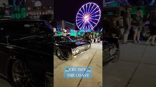 Slammed to the Ground 64 Lincoln Continental 🏝 Cruisin the Coast 2024 ford classiccars carshow [upl. by Ateiram613]