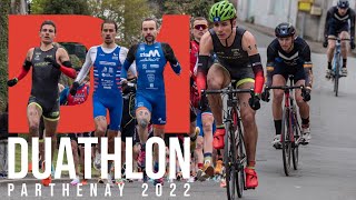 D1 Duathlon  5km Course 20km Vélo 25km Course  Objectif TOP20  Parthenay [upl. by Fania703]