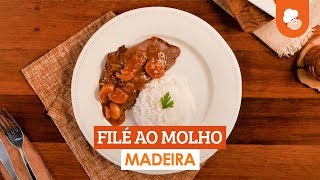 Filé ao molho madeira — Receitas TudoGostoso [upl. by Terag]