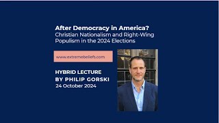 “After Democracy in America Christian Nationalism and RightWing Populism in the 2024 Elections” [upl. by Setarcos]