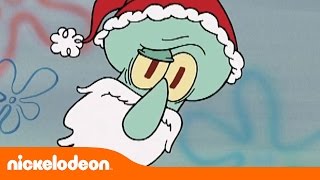 Navidad Naranja  Santa Calamardo  Nickelodeon en Español [upl. by Learrsi]