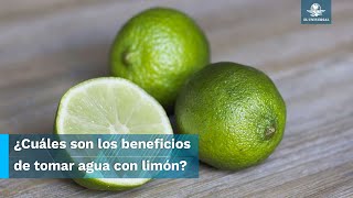 Estos son los beneficios de tomar agua con limón antes de ir a dormir [upl. by Adli]