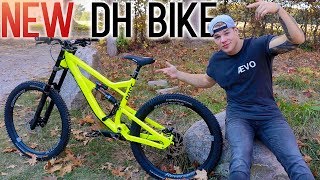 Rose Bikes Soul Foire DH Unboxing Aufbau amp TEST RIDE Rose Bikes Soul Fire DH [upl. by Atselec]