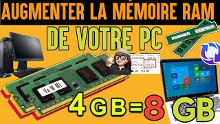 COMMENT AUGMENTER LA MÉMOIRE RAM SUR NIMPORTE QUEL PC Sans Logiciels AUGMENTER LA RAM DU PC Astuce [upl. by Sasnak]