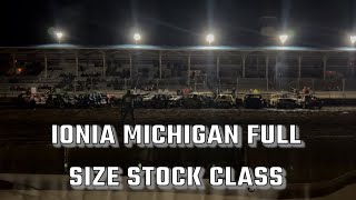 Ionia Michigan Demolition Derby October 26 2024 Full Size Stock Class [upl. by Herculie939]