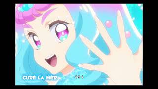 tropical rouge precure transformations but whith capcut subtitles💀 dont dont just dont [upl. by Egin922]