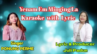 yenam em mingingla yeyar langka karaoke [upl. by Neelyar]