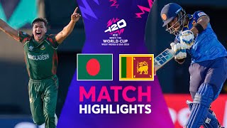 Bangladesh vs Sri Lanka Highlights  Ban vs Sl T20 Highlights  ICC T20 World Cup 2024 [upl. by Thompson]