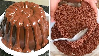 Quick and Easy Chocolate Cake Decorating Tutorials For Birthday  Top Yummy Cake Compilation [upl. by Suirradal]