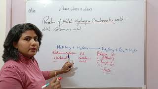 Metal Hydrogen carbonate Metal Bicarbonate Reaction with Sulphuric Acid [upl. by Zakaria]