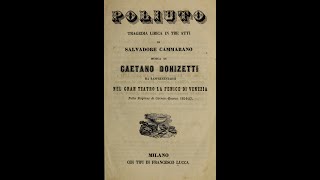 Donizetti Poliuto  Lasciando la terra  Margherita Benetti Giacomo Lauri Volpi [upl. by Nahgen]